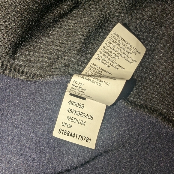 Mens Izod Navy Blue Sweater vest - Picture 9 of 10